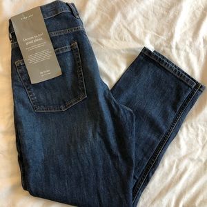 Everlane High Rise Cheeky Straight Jean NWT